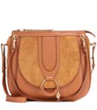 See By Chlo Hana Leather And Suede Shoulder Bag