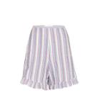 See By Chlo Striped Cotton Shorts
