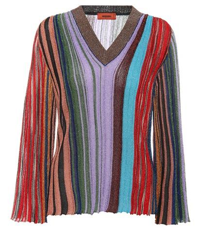 Missoni Metallic Striped Sweater