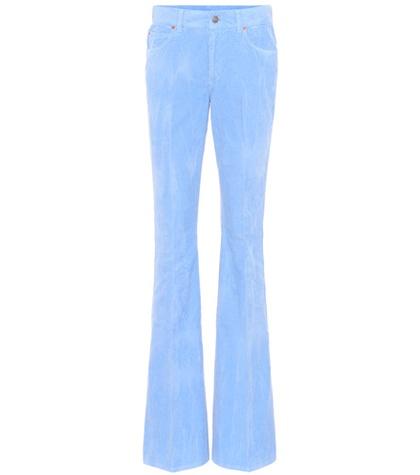 Gucci Flared Corduroy Trousers