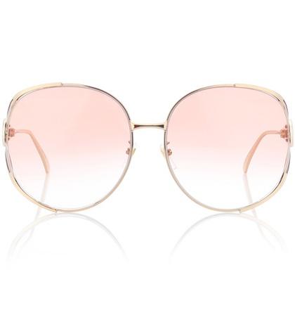 Gucci Golden Sunglasses