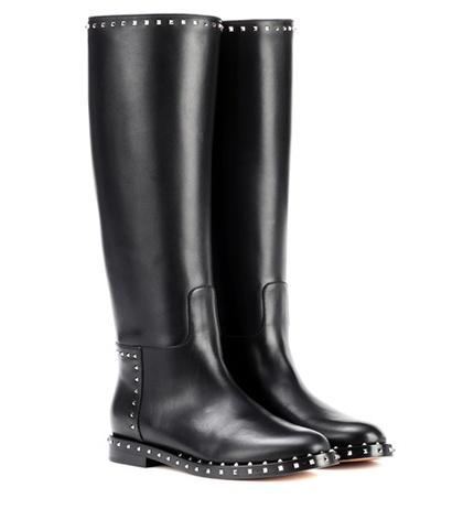 Brunello Cucinelli Valentino Garavani Leather Knee-high Boots