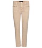 J Brand Talon Mid-rise Crop Skinny Trousers