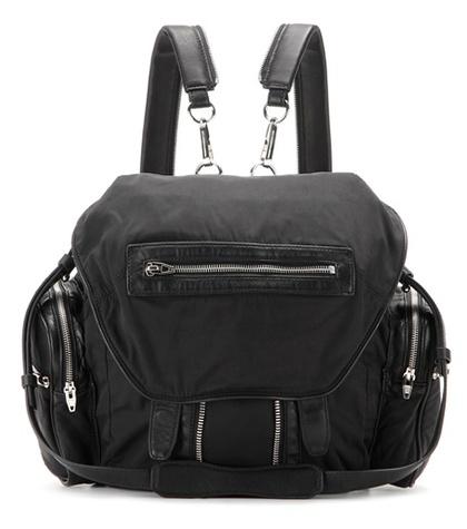 T By Alexander Wang Marti Leather-trimmed Backpack