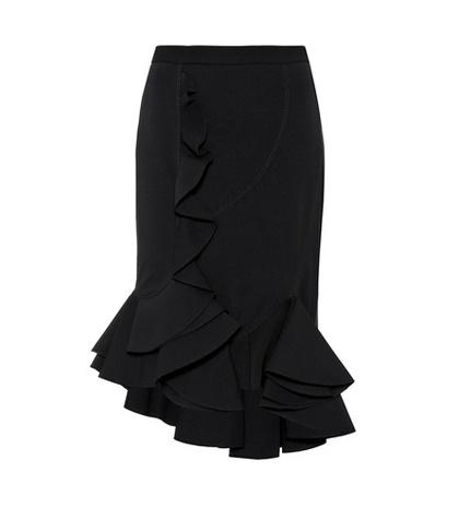 Erdem Ruffled Asymmetric Skirt
