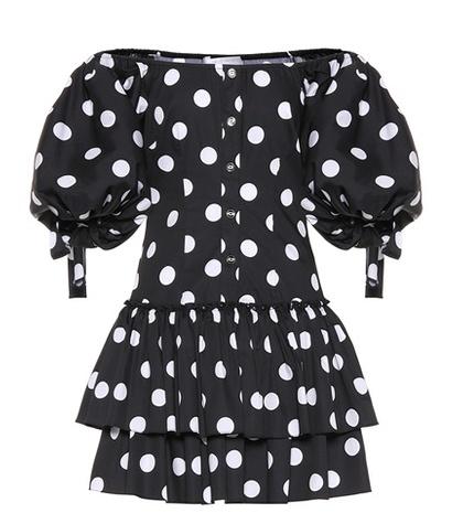 Caroline Constas Nella Cotton-blend Dress