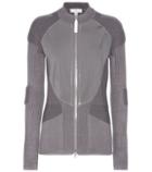 Adidas By Stella Mccartney Run Engineered Knit Knitted Jacket