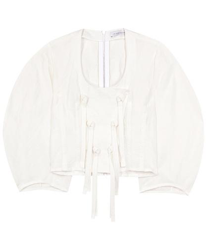 Jw Anderson Cotton And Linen Top