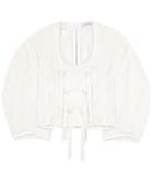 Jw Anderson Cotton And Linen Top