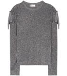 Redvalentino Metallic Lamé Sweater