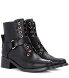 Proenza Schouler Embellished Leather Ankle Boots