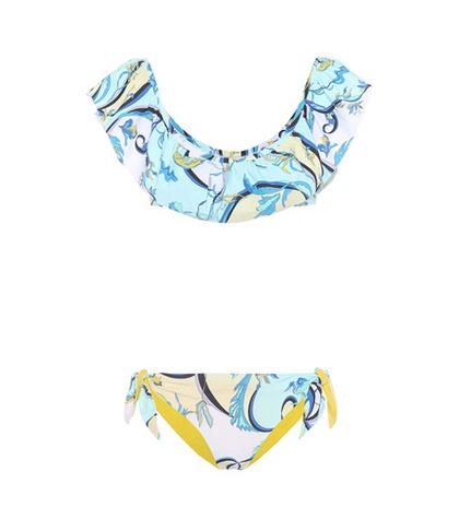 Emilio Pucci Beach Printed Bikini Set