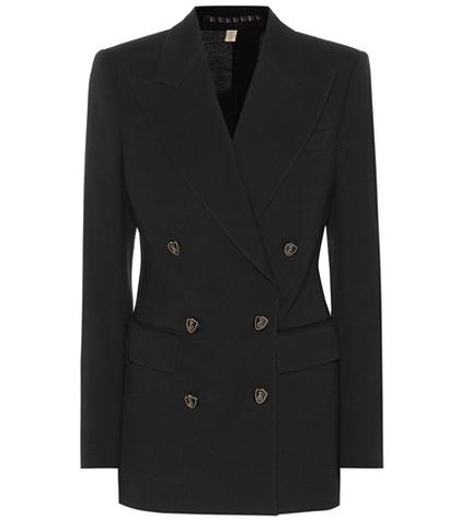 Burberry Patterdale Wool And Silk-blend Jacket