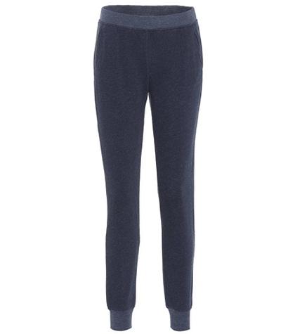 Aquazzura Cotton-blend Track Pants