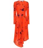 Preen By Thornton Bregazzi Marcello Floral Silk Dress