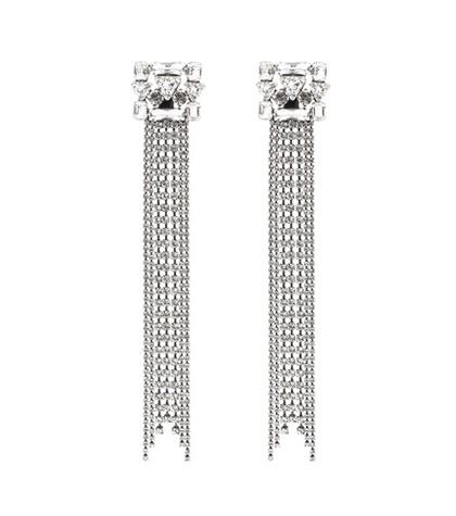Ag Jeans Crystal Clip-on Earrings