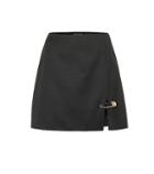 Versace Wool Miniskirt