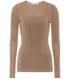 Max Mara Plava Jersey Top