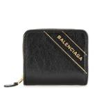 Balenciaga Blanket Leather Wallet