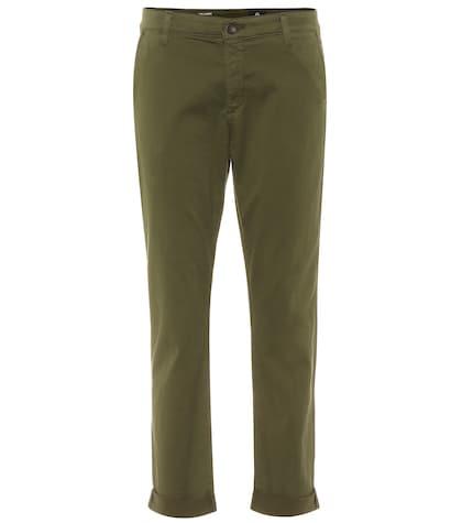 Ag Jeans Caden Stretch-cotton Cropped Pants