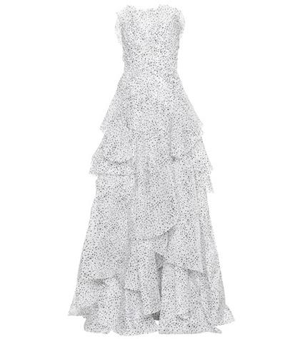 Johanna Ortiz Astral Printed Silk Gown