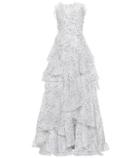 Johanna Ortiz Astral Printed Silk Gown