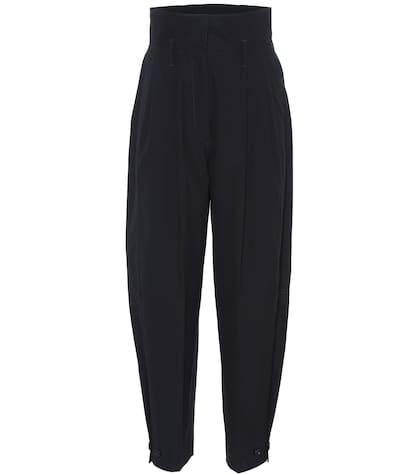 Givenchy Cotton High-rise Pants