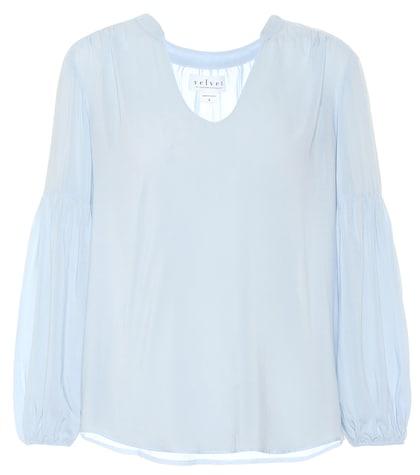 Velvet Yulia Crêpe Blouse