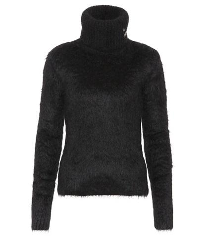 Saint Laurent Mohair And Wool-blend Turtleneck Sweater