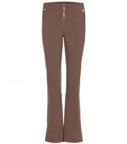 Marc Jacobs Flared Wool-blend Trousers