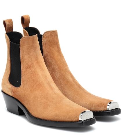 Co Exclusive To Mytheresa – Western Claire Suede Ankle Boots