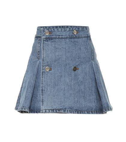 Matthew Adams Dolan Denim Miniskirt