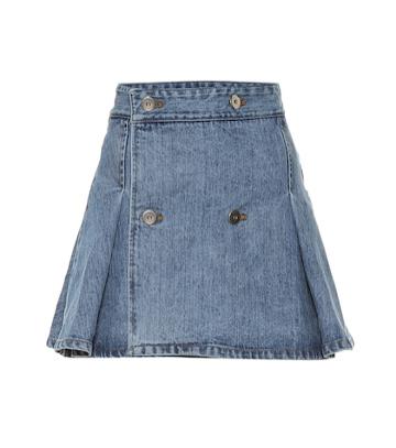 Matthew Adams Dolan Denim Miniskirt