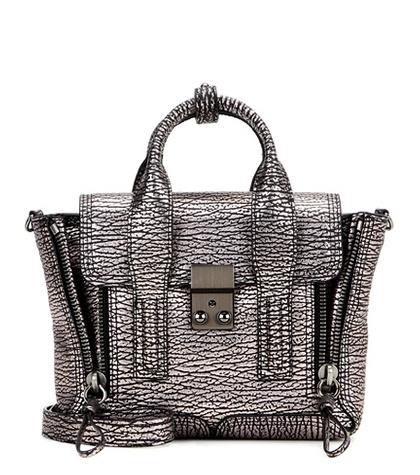 Tory Burch Pashli Mini Metallic Leather Shoulder Bag