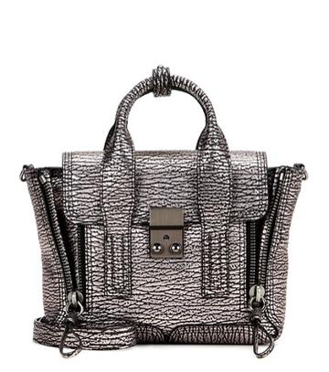 Tory Burch Pashli Mini Metallic Leather Shoulder Bag