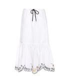 Dolce & Gabbana Embroidered Cotton Skirt