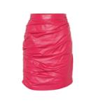 Dundas Leather Miniskirt