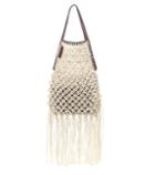 Jw Anderson String Leather Trimmed Tote