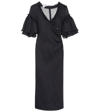 Oscar De La Renta Wrap-style Dress