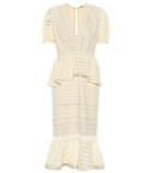 Johanna Ortiz Lovers Bridgelush Cotton Midi Dress