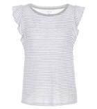 Velvet Margina Striped T-shirt