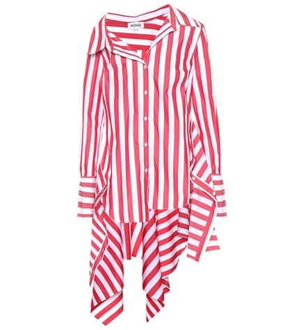 Monse Assymetric Cotton-blend Shirt