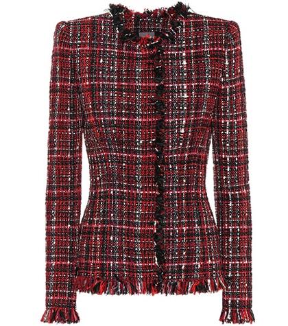 Etro Tweed Wool-blend Jacket