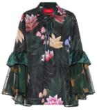 F.r.s For Restless Sleepers Pothos Floral-printed Pyjama Shirt