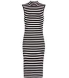 Atm Anthony Thomas Melillo Striped Sleeveless Dress