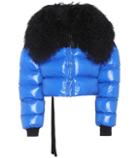 Unravel Fur-trimmed Down Jacket