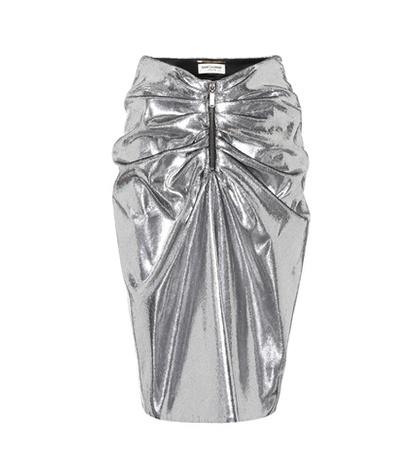 Simone Rocha Metallic Gathered Skirt