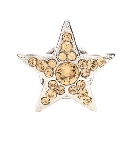 Jimmy Choo Small Starry Crystal Shoe Button