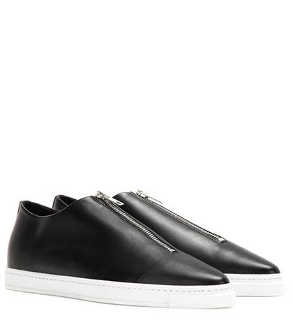 Stella Mccartney Medusa Faux Leather Slip-on Sneakers