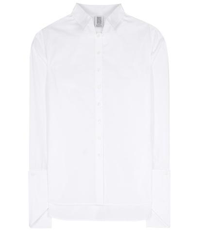Dolce & Gabbana French Cuff Cotton Shirt